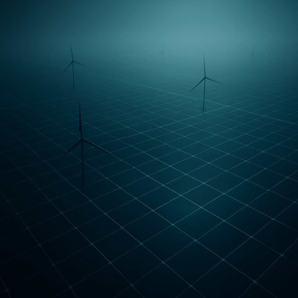 Climate & Energy Tech — aerial abstract