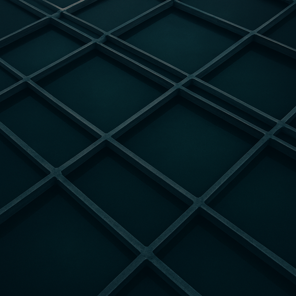 Compliance & Data — aerial abstract