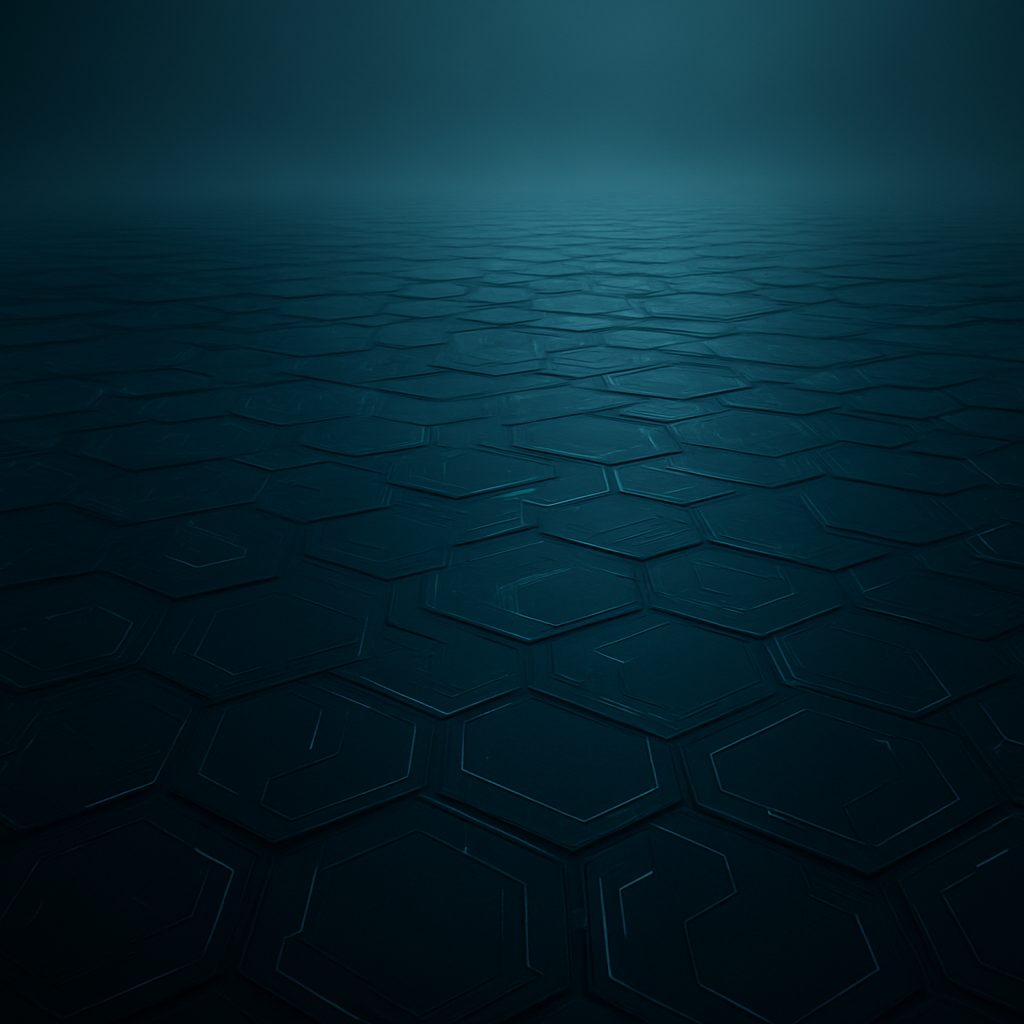 Cybersecurity — aerial abstract