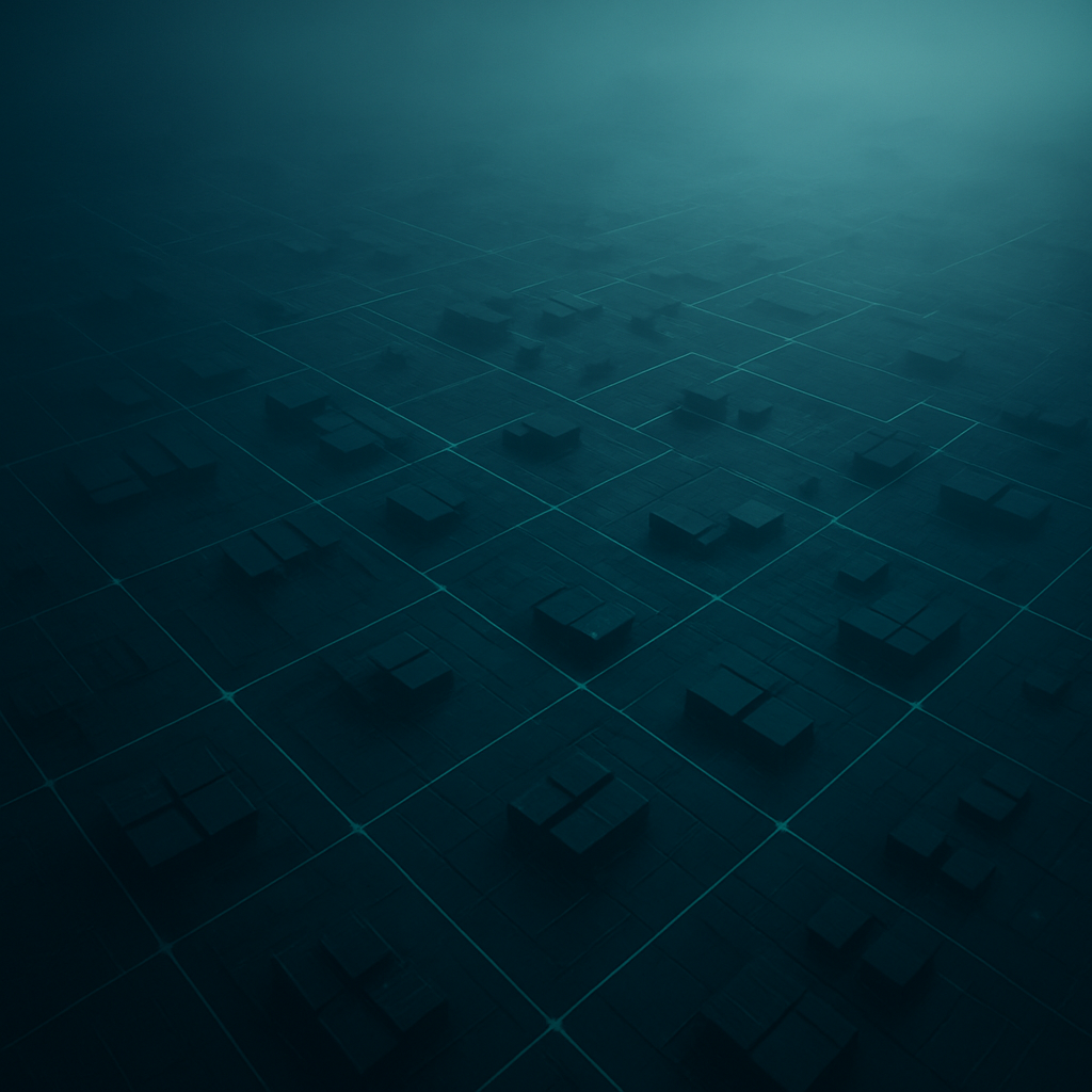 Manufacturing & Supply Chain Tech — aerial abstract